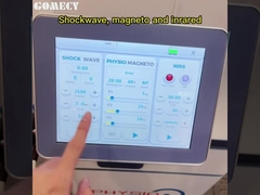 دستگاه فیزیوتراپی 3 در 1 GMS: مگنت‌تراپی، شاک ویو و مادون قرمز نزدیک